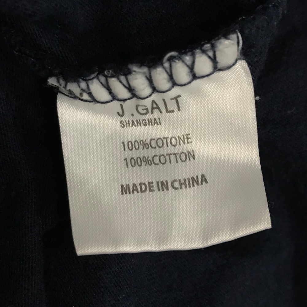 John Galt Rainbow Cropped Long Sleeve - Picture 6 of 7